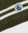 Bonnet enfant garçon vert MILITARY