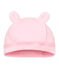 Bonnet naissance bébé mixte velours rose VIENNE