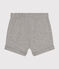 Short en jersey léger bébé gris CHATON CHINE