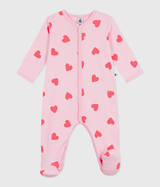 Katoenen babypyjama met hartjesprint MARQUISE/ PEACHY