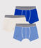 Set van 3 boxershorts voor jongens in katoen variante 1