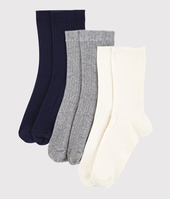 Lot de 3 paires de chaussettes garçon variante 1