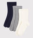 Lot de 3 paires de chaussettes garçon