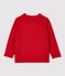 Cardigan van tricot baby. rood TERKUIT