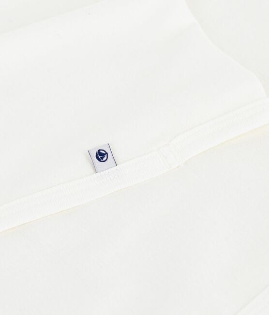 Lange en coton bébé blanc MARSHMALLOW