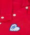 Veste enfant en coton unie rouge