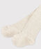 Collant bébé uni en coton beige MONTELIMAR CHINE