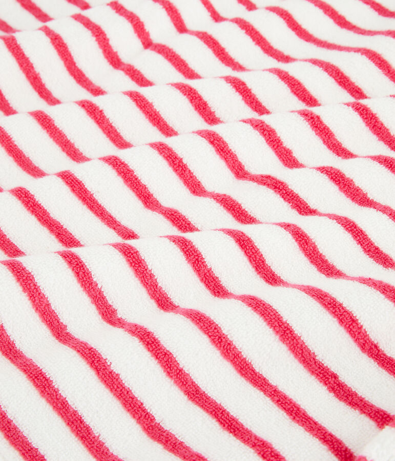 Serviette de plage enfant/adulte rose GEISHA