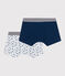 Lot de 2 boxers en coton enfant variante 2