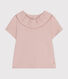 Blouse manches courtes en jersey bébé