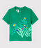 Tee-shirt manches courtes en coton bébé garçon vert GAZON