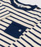 T-shirt met lange mouwen voor baby's van katoen wit AVALANCHE/ MEDIEVAL