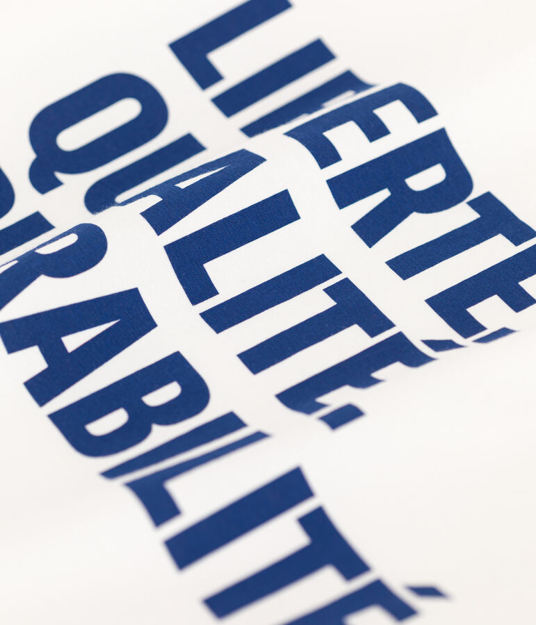 T-shirt en coton uni blanc