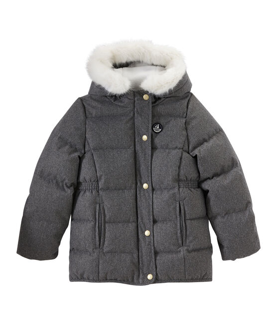 Doudoune en flanelle gris GRIS