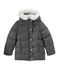 Doudoune en flanelle gris GRIS