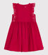 Robe enfant sans manche en coton