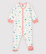 Kleurrijke pyjama met katten voor baby's, van dubbelzijdige jersey