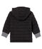 Veste zippée bébé garçon en tubique matelassé gris CITY CHINE