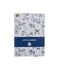 Set van drie schriftjes grijs POUSSIERE/wit MULTICO