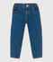 Pantalon en denim 100% écoresponsable enfant garçon bleu BLEU DELAVE