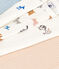 Set van 5 katoenen body's met lange mouwen en hondenprint voor baby's variante 1