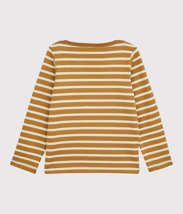 Marini&egrave;re en coton enfant fille / gar&ccedil;on jaune/&eacute;cru
