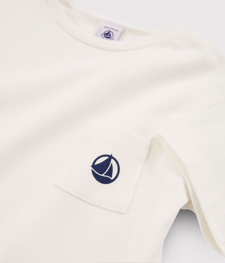 Tee-shirt enfant garcon blanc