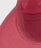 Casquette Petit Bateau Family en serge craquante bébé rose PAPI