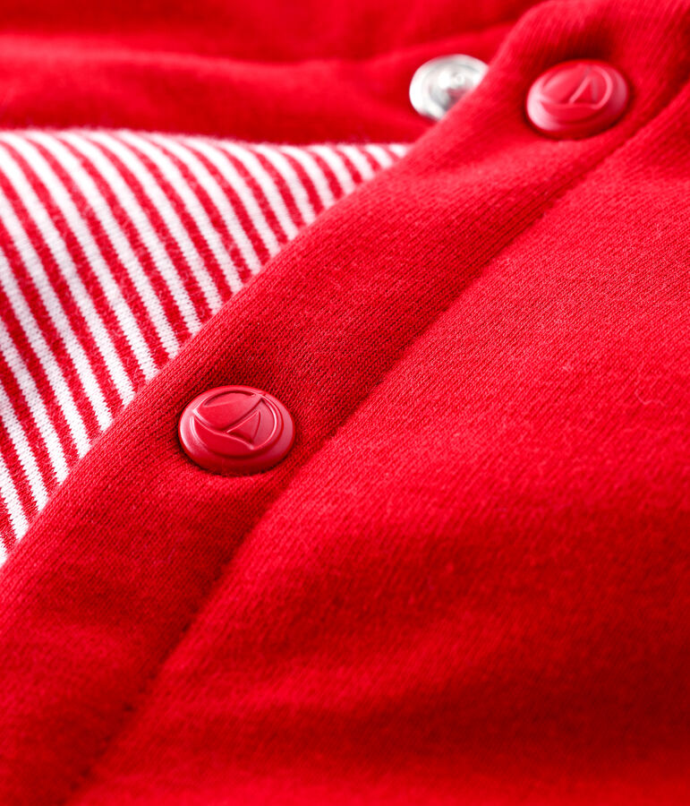 Cape b&eacute;b&eacute; mixte rouge TERKUIT