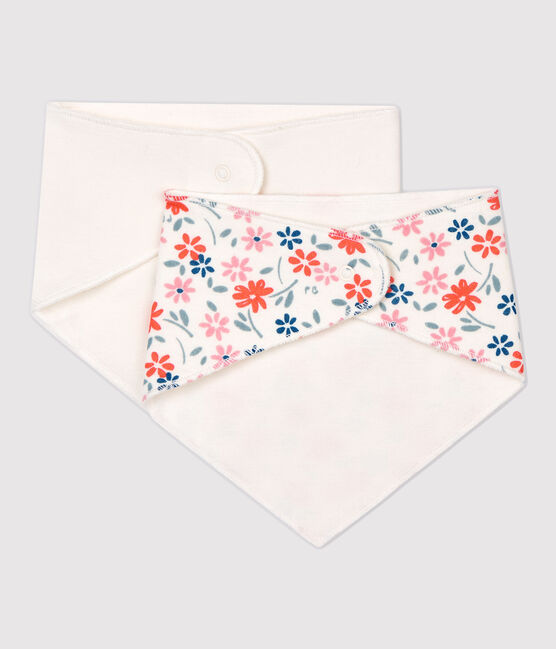 Lot de 2 bandanas-bavoirs bébé variante 1