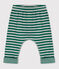 Gestreepte broek in tubic voor baby's EVERGREEN/ FUMEE