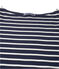 Gestreept uniseks T-shirt blauw SMOKING/beige COQUILLE