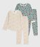 Lot de pyjamas enfant en coton imprimé variante 1