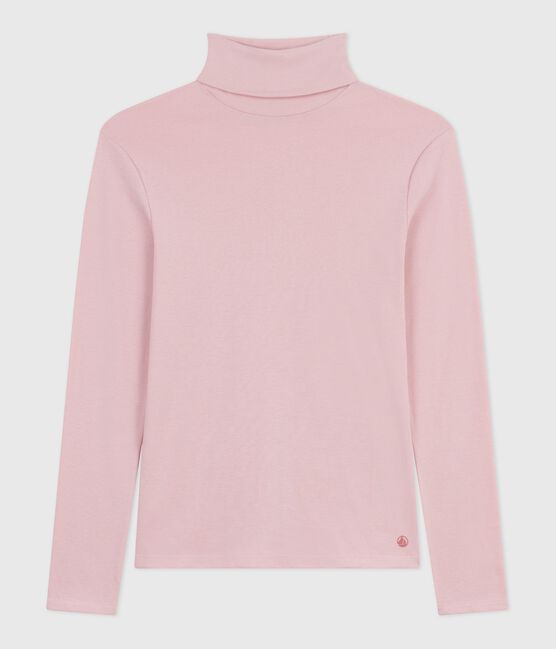 L'Iconique, katoenen coltrui voor dames roze JOLI