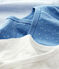 Lot de 3 bodies croisés manches longues bébé en coton biologique variante 2
