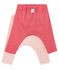 Set van 2 effen uniseks leggings in geruwd 1x1 geribd katoen variante 2