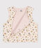 GILET SANS MANCHE REVERSIBLE EN COTON BÉBÉ beige AVALANCHE/ CUIVRE