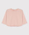 Katoenen T-shirt met lange mouwen van tubic roze SALINE
