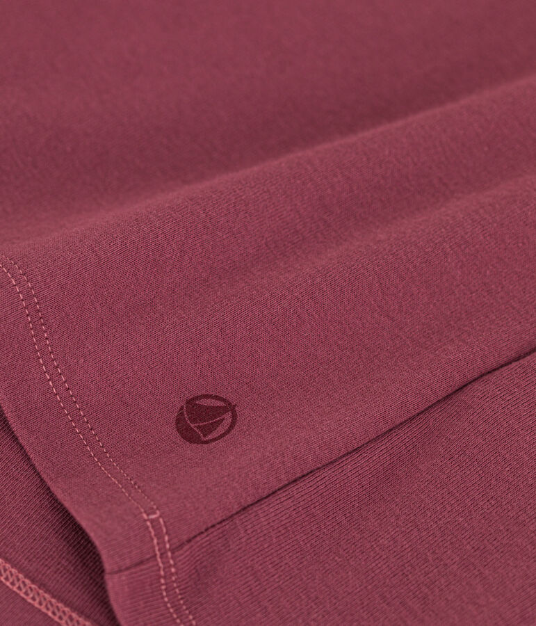 Tee-shirt L'ICONIQUE col rond en coton Femme marron