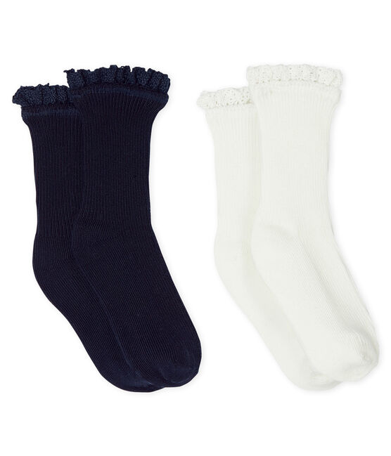 Lot De 2 Paires De Chaussettes Dentelle Bebe Fille Smoking Petit Bateau Lot De 2 Paires De Chaussettes Dentelle Bebe Fille Smoking Petit Bateau