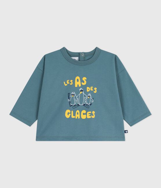 Tee-shirt bébé en coton à manches longues, motif chat GOBELIN