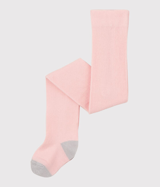 Collants en jersey enfant fille rose MINOIS/ ARGENT