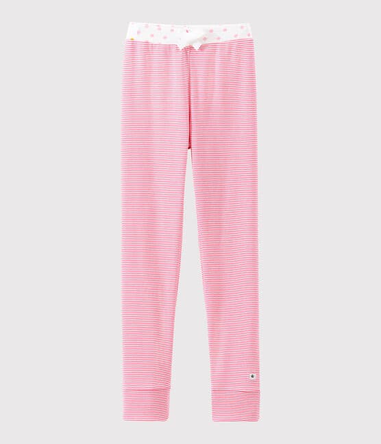 favoriete Bijwonen grillen Pyjamabroek voor meisjes CHEEK/MARSHMALLOW | Petit Bateau