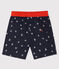 Strandshort met print babyjongen blauw SMOKING/wit MULTICO