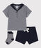 Lot cadeau 3 pièces style marin bébé variante 1