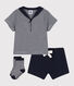 Cadeauset voor baby's uit 3 delen in marinestijl