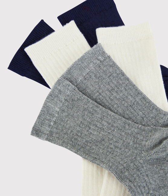 Lot de 3 paires de chaussettes garçon variante 1