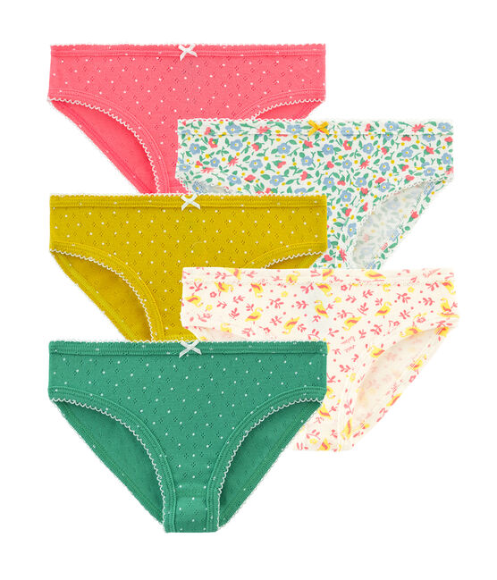 Lot de 5 culottes petite fille variante 1