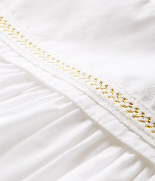 Robe de c&eacute;r&eacute;monie b&eacute;b&eacute; fille blanc