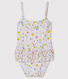Maillot de bain 1 pièce écoresponsable bébé fille